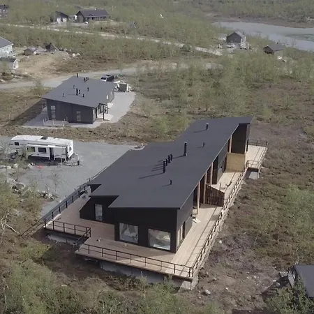 公寓 Sunrise View Lapland, Sky View Bedroom & Hot Tub *