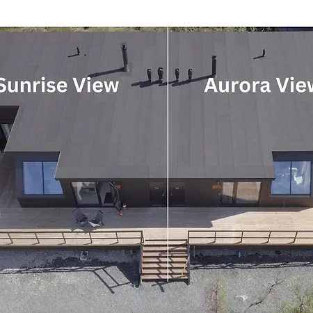 Sunrise View Lapland, Sky View Bedroom & Hot Tub Кильписъярви