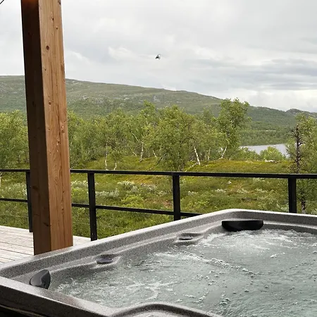 公寓 Sunrise View Lapland, Sky View Bedroom & Jacuzzi *